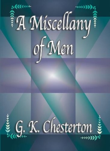 جلد کتاب A Miscellany of Men