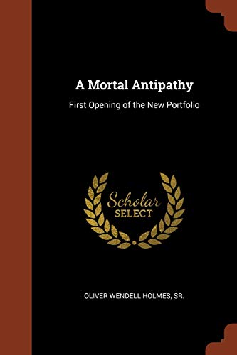 جلد کتاب A Mortal Antipathy