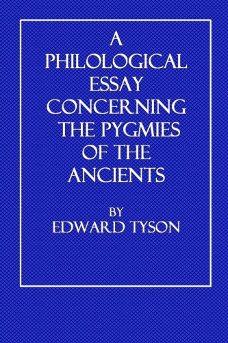 جلد کتاب A Philological Essay Concerning the Pygmies of the Ancients