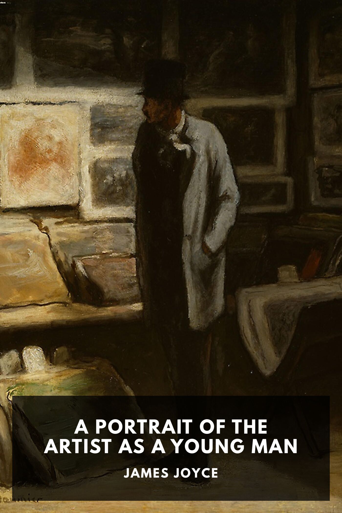 جلد کتاب A Portrait of the Artist as a Young Man