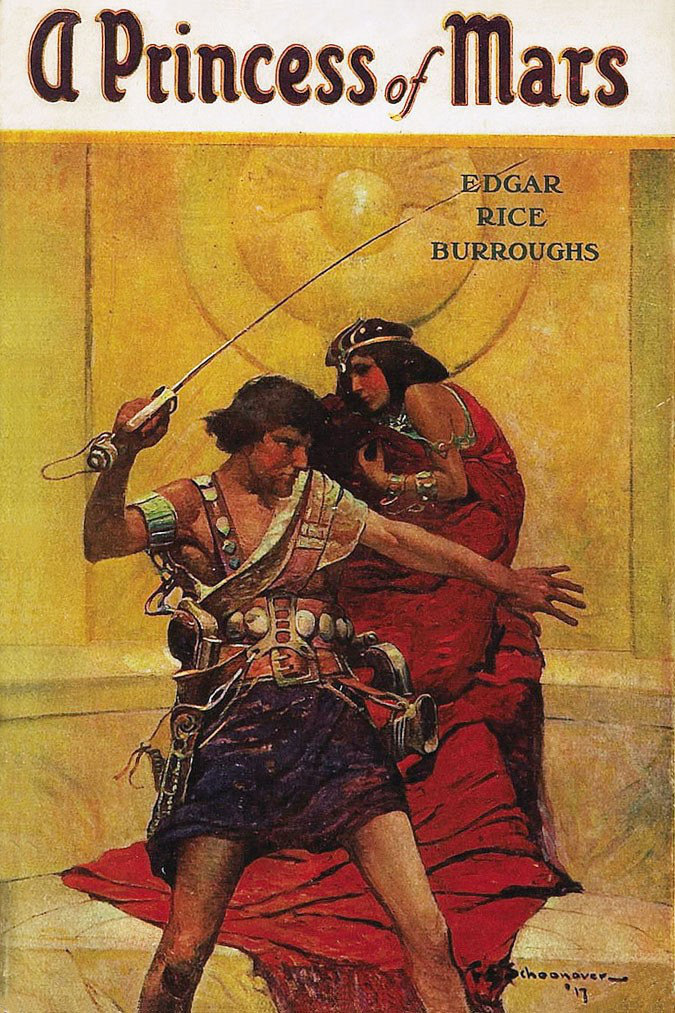 جلد کتاب A Princess of Mars