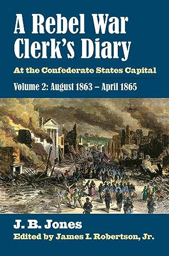 جلد کتاب A Rebel War Clerk's Diary at the Confederate States Capital