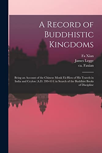جلد کتاب A Record of Buddhistic Kingdoms