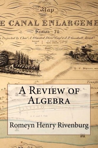 جلد کتاب A Review of Algebra