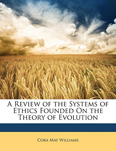 جلد کتاب A Review of the Systems of Ethics Founded on the Theory of Evolution