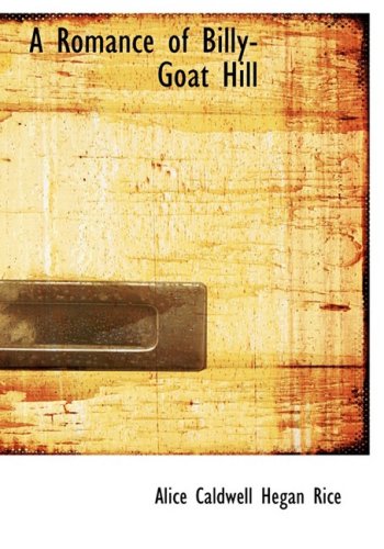 جلد کتاب A Romance of Billy-Goat Hill