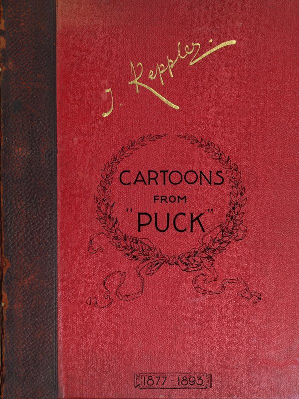 جلد کتاب A Selection of Cartoons from Puck