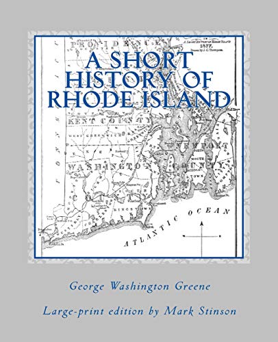 جلد کتاب A short history of Rhode Island