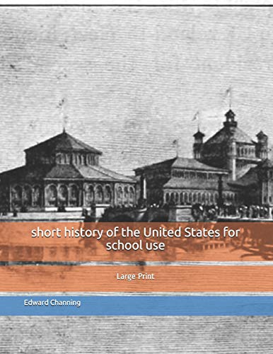 جلد کتاب A Short History of the United States for School Use