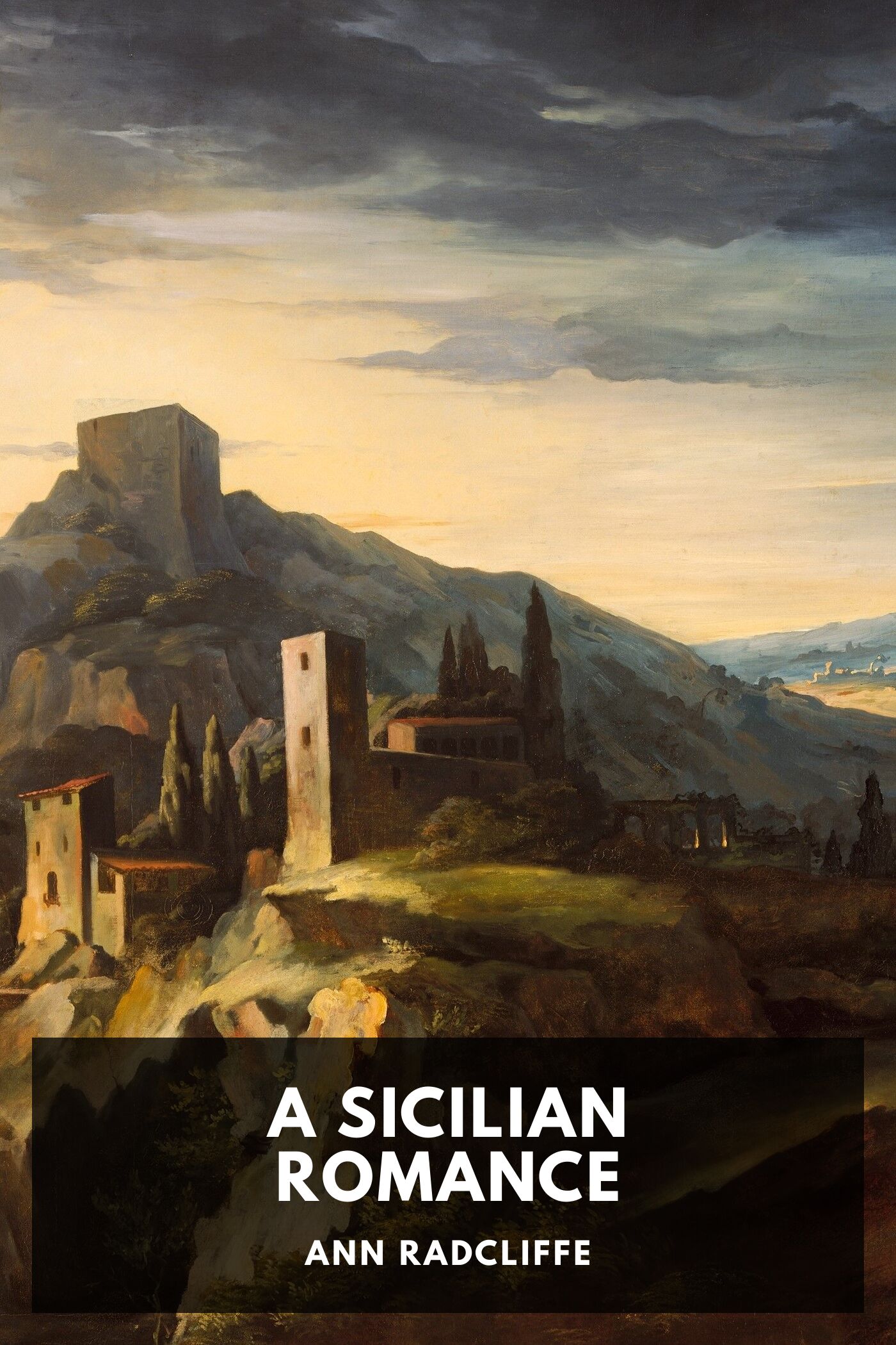 جلد کتاب A Sicilian Romance