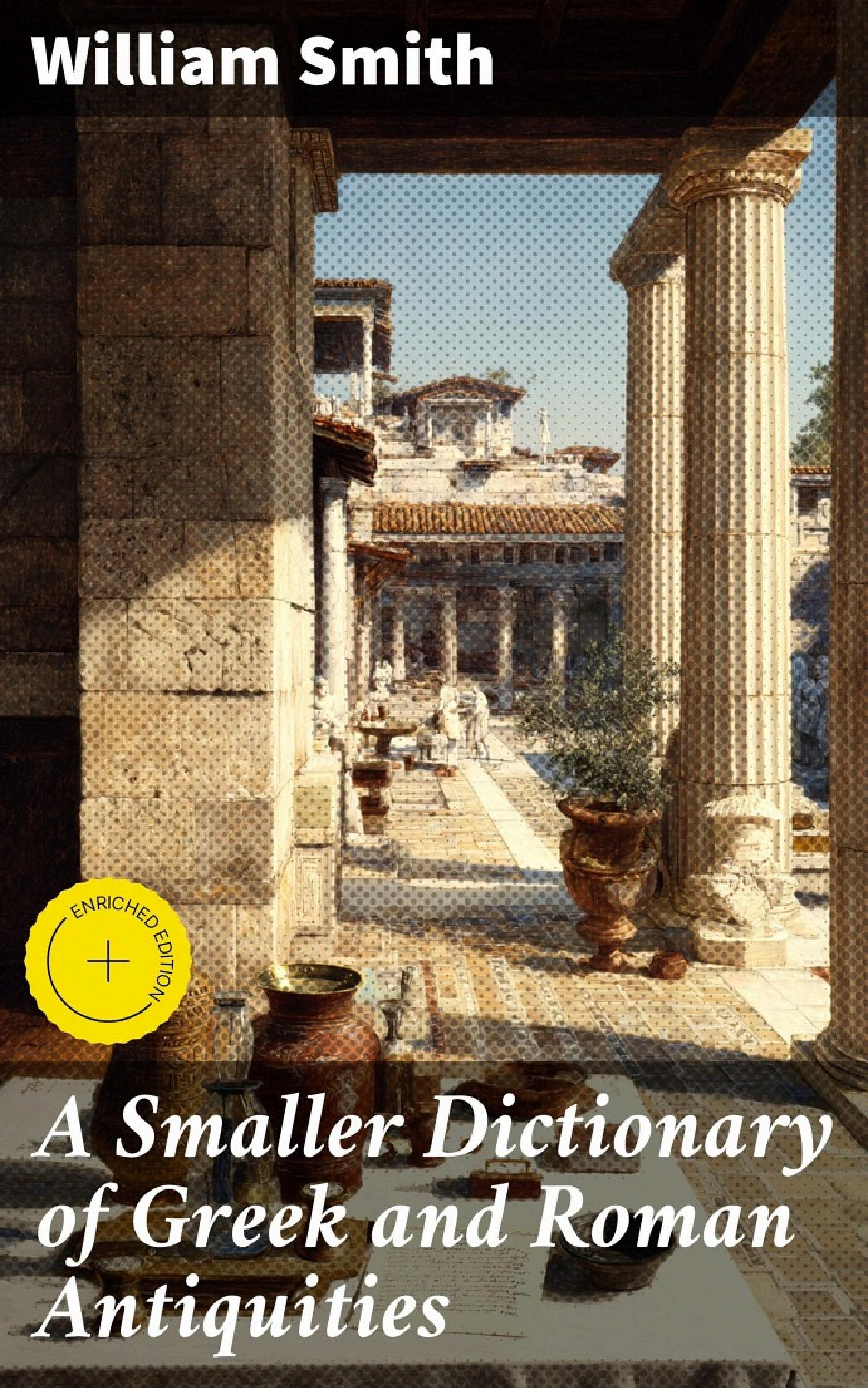 جلد کتاب A Smaller Dictionary of Greek and Roman Antiquities