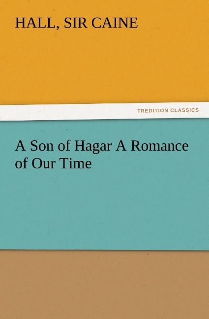 جلد کتاب A Son of Hagar: A Romance of Our Time