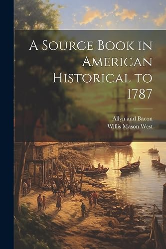 جلد کتاب A Source Book in American History to 1787