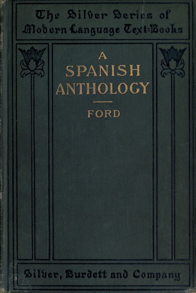 جلد کتاب A Spanish Anthology