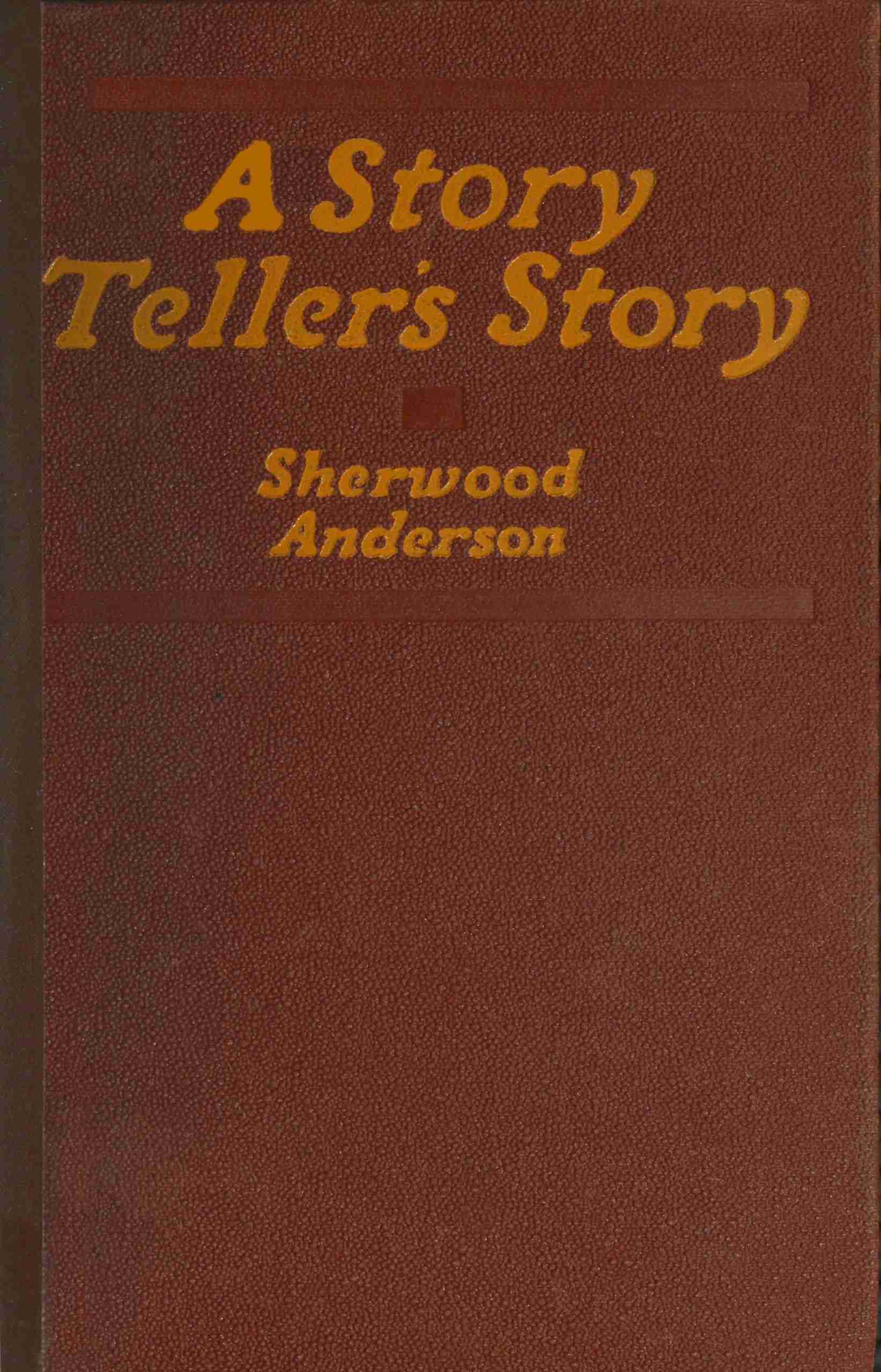 جلد کتاب A Story Teller's Story