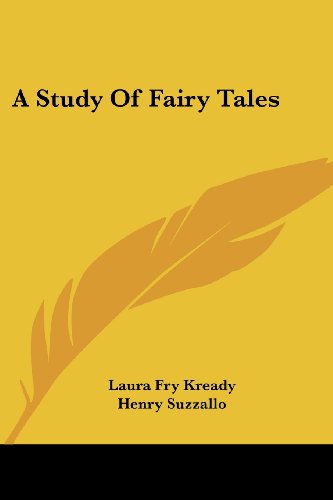 جلد کتاب A Study of Fairy Tales