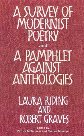 جلد کتاب A survey of modernist poetry