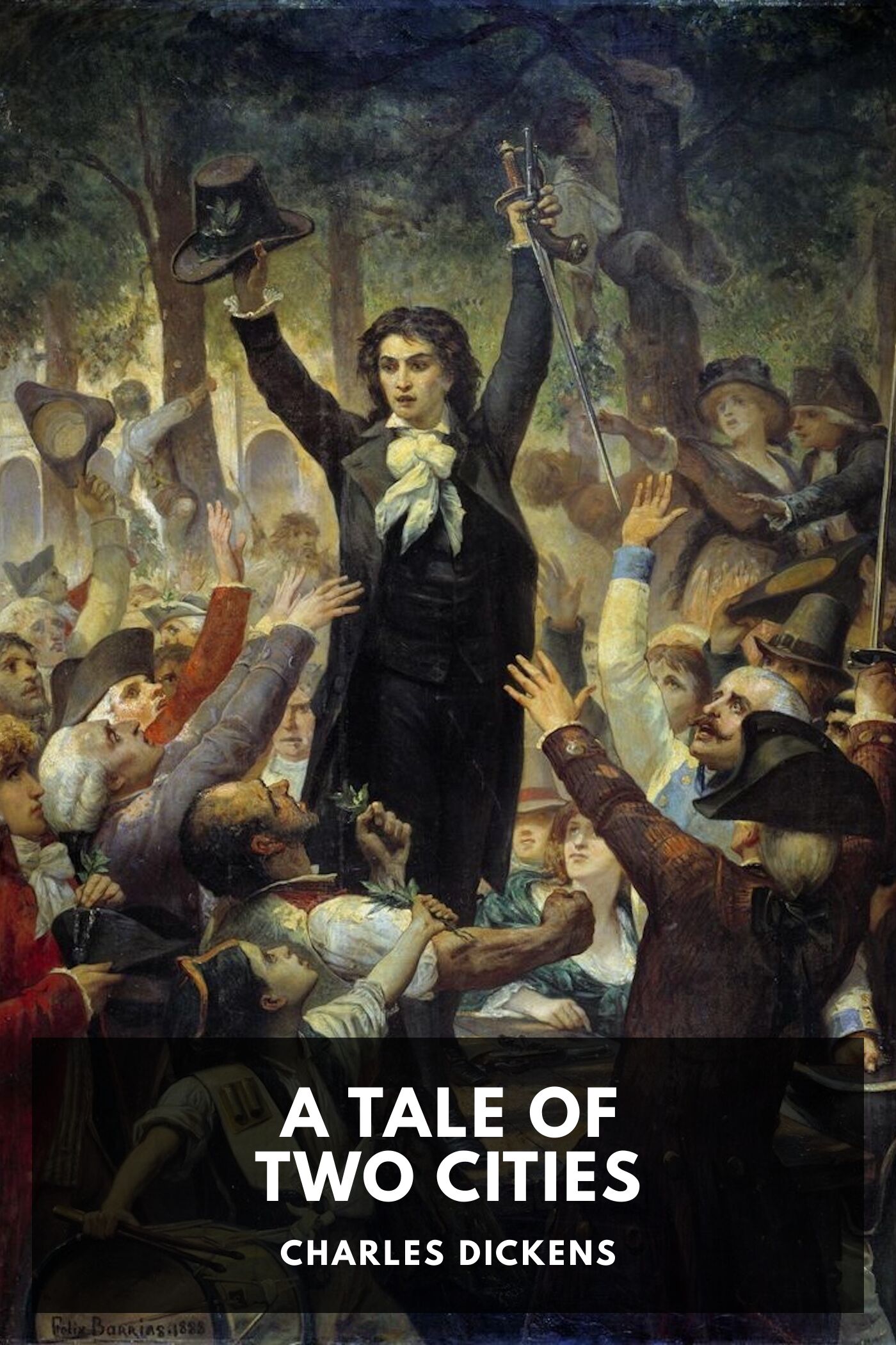 جلد کتاب A Tale of Two Cities