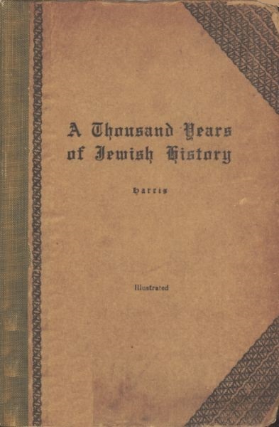 جلد کتاب A Thousand Years of Jewish History