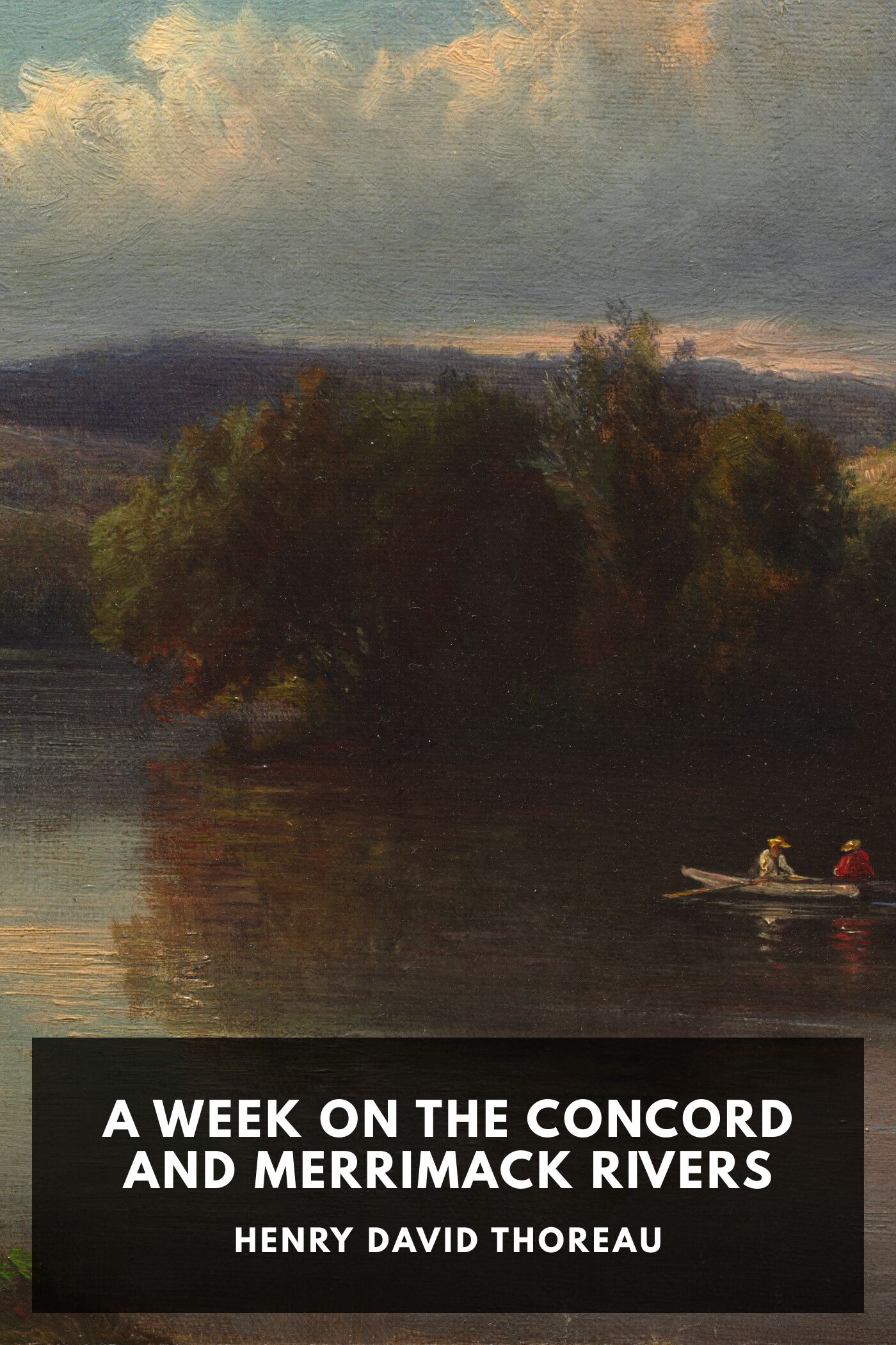 جلد کتاب A Week on the Concord and Merrimack Rivers