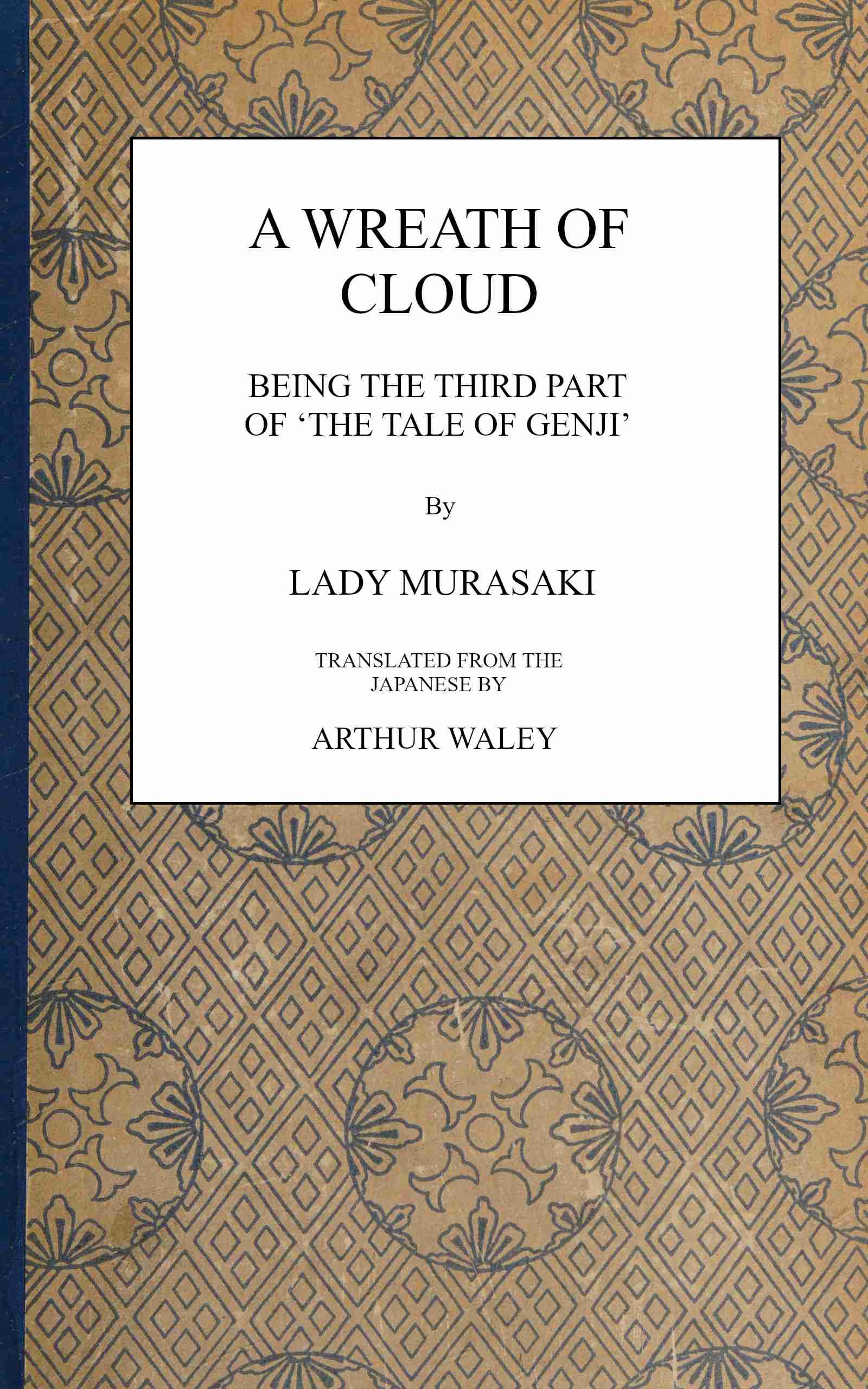 جلد کتاب A Wreath of Cloud
