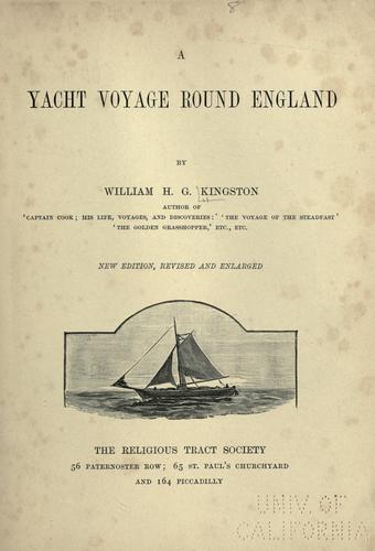 جلد کتاب A Yacht Voyage Round England