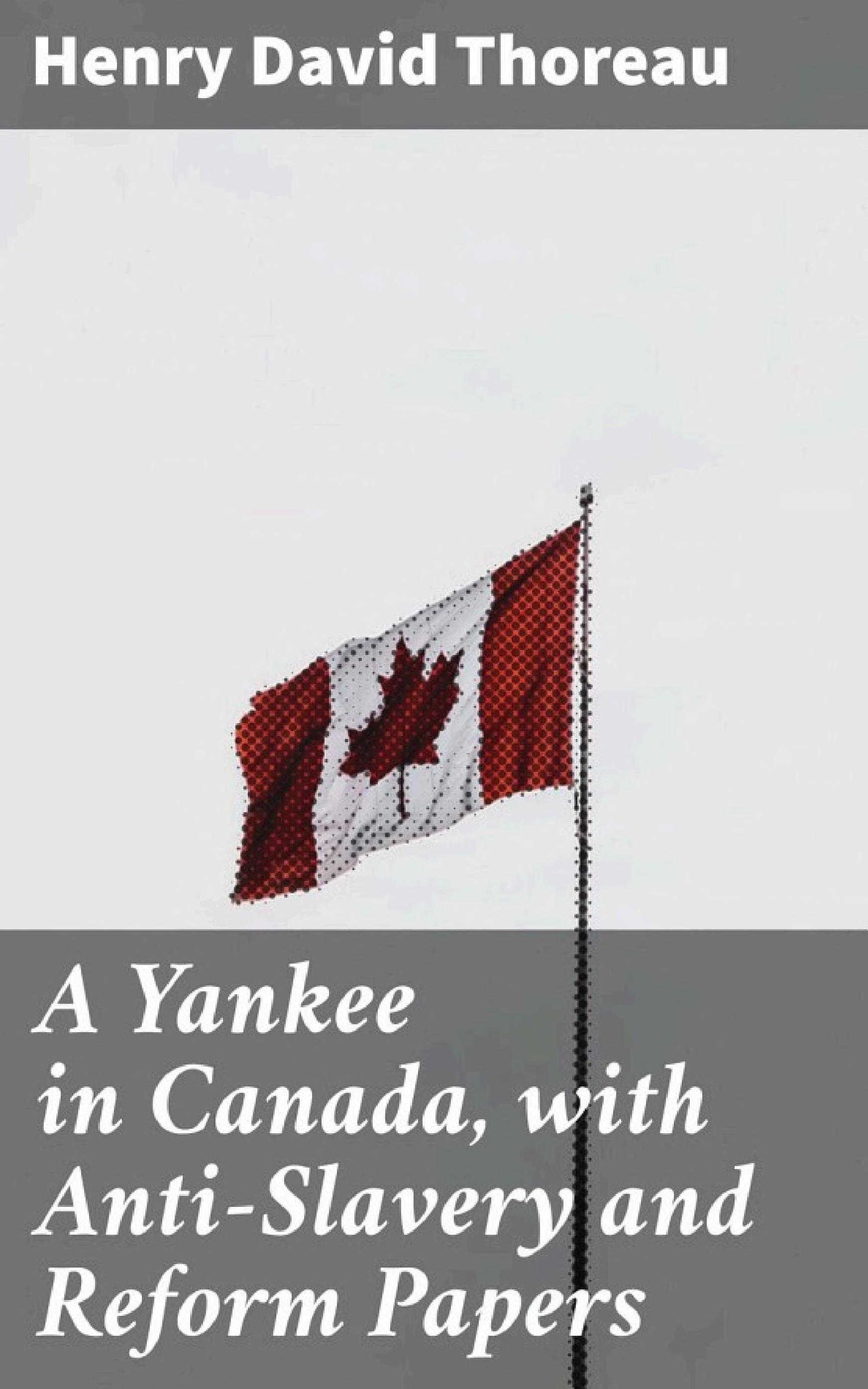 جلد کتاب A Yankee in Canada