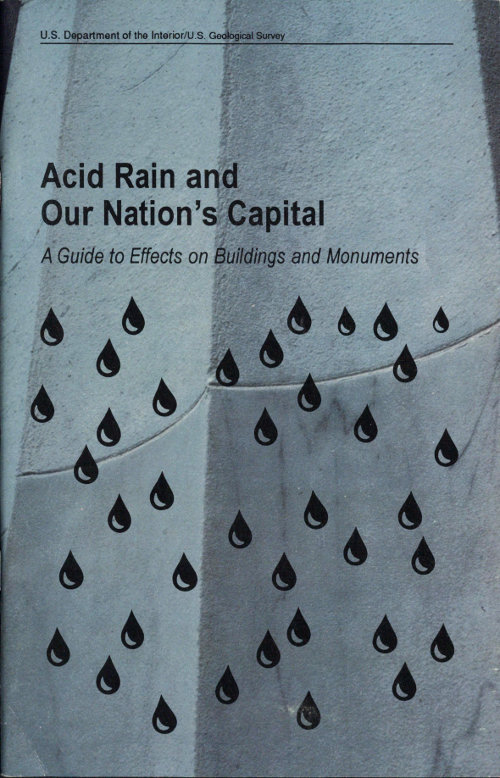 جلد کتاب Acid Rain and Our Nation's Capital