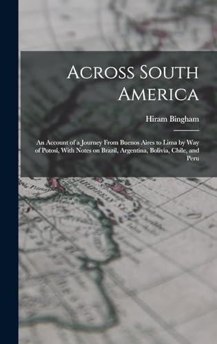 جلد کتاب Across South America
