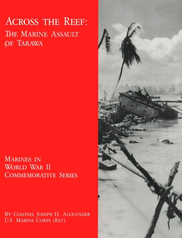 جلد کتاب Across the Reef: The Marine Assault of Tarawa