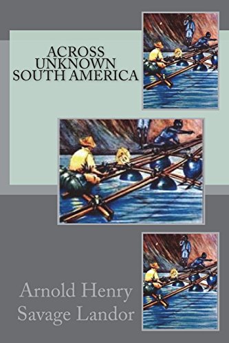 جلد کتاب Across Unknown South America