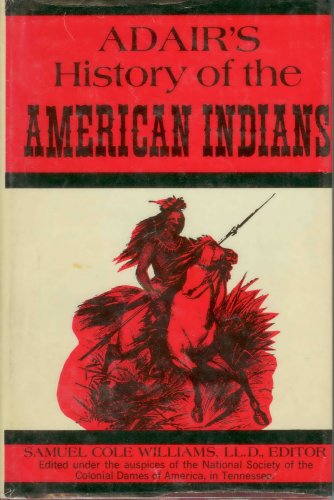 جلد کتاب Adair's History of the American Indians