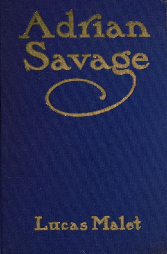 جلد کتاب Adrian Savage
