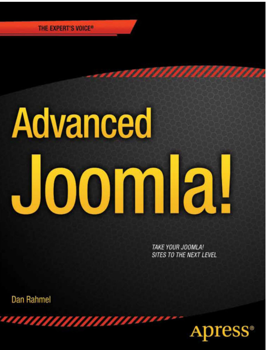 جلد کتاب Advanced Joomla!