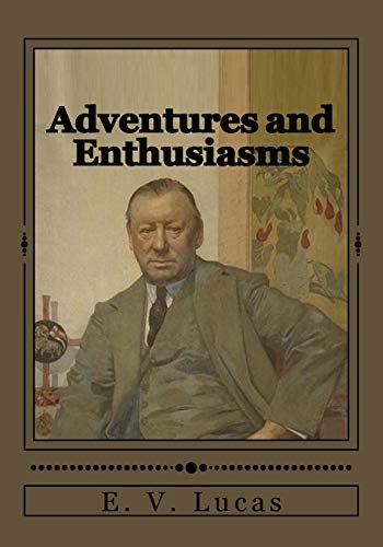 جلد کتاب Adventures and Enthusiasms