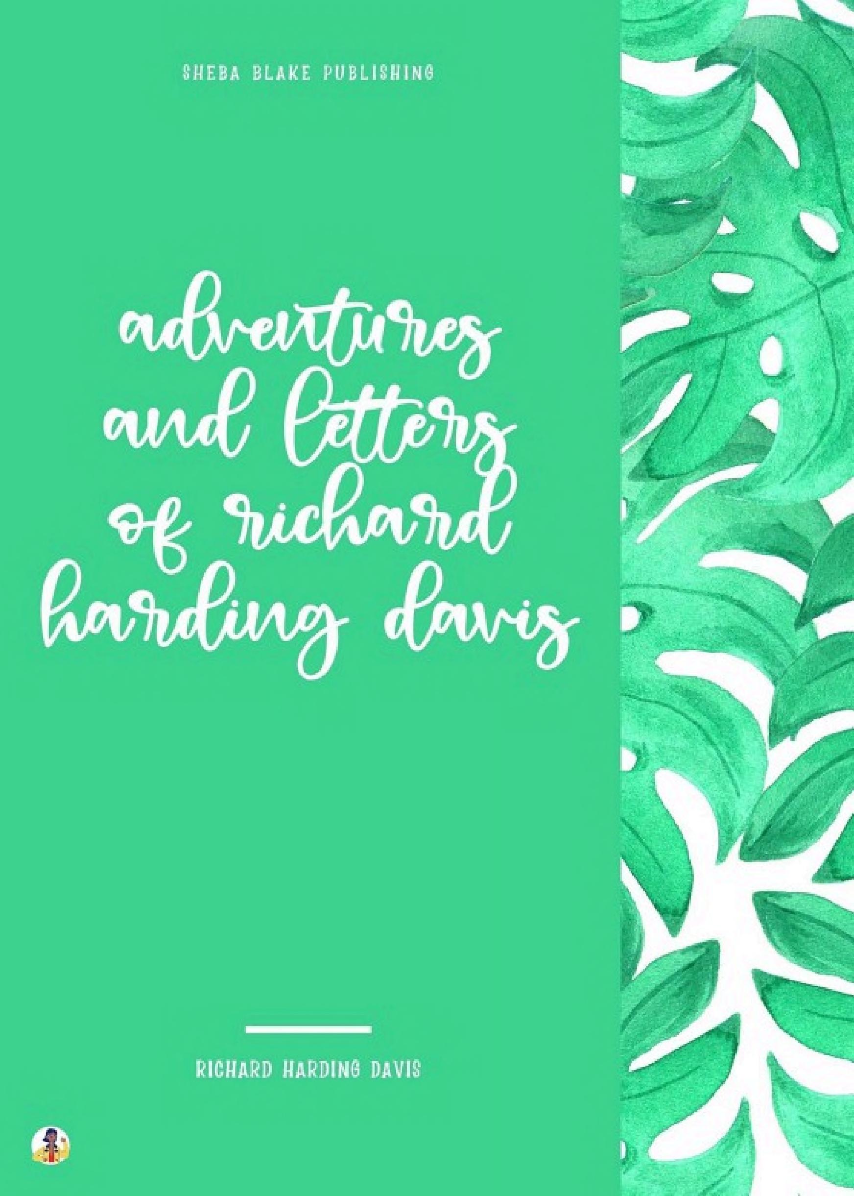جلد کتاب Adventures and Letters of Richard Harding Davis
