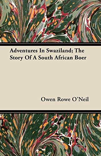 جلد کتاب Adventures in Swaziland: The Story of a South African Boer