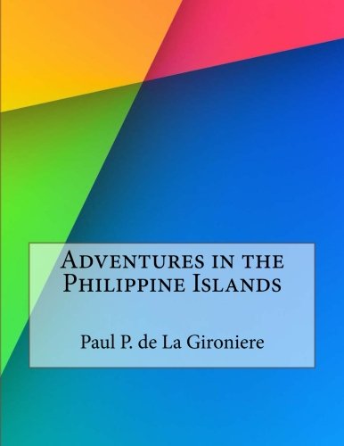 جلد کتاب Adventures in the Philippine Islands
