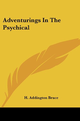 جلد کتاب Adventurings in the Psychical
