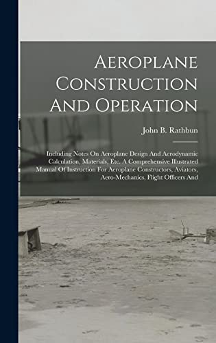 جلد کتاب Aeroplane Construction and Operation