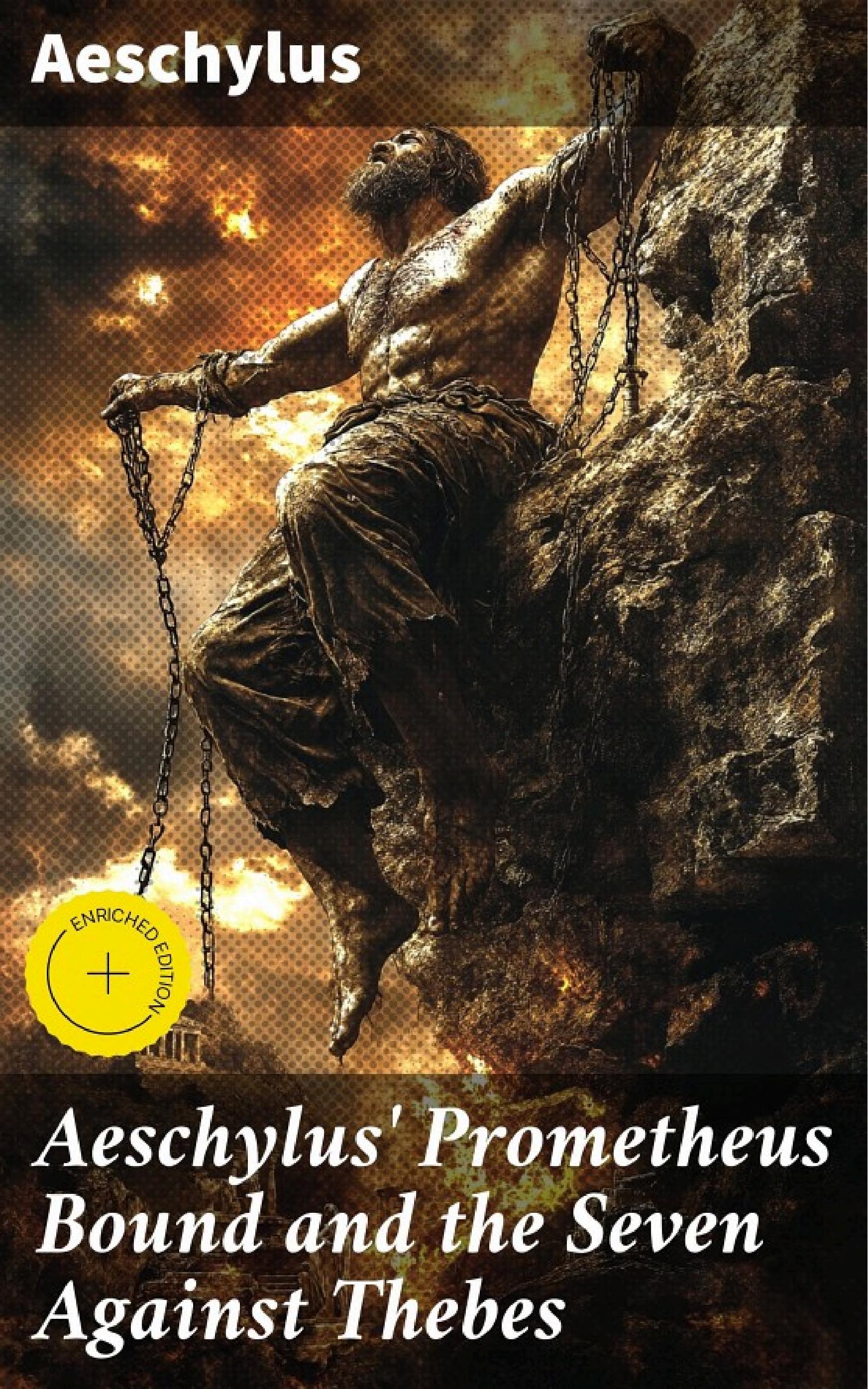 جلد کتاب Aeschylus' Prometheus Bound and The Seven Against Thebes
