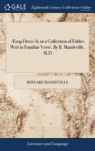 جلد کتاب Aesop Dress'd; Or, A Collection of Fables Writ in Familiar Verse