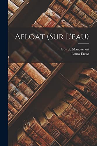 جلد کتاب Afloat (Sur l'eau)