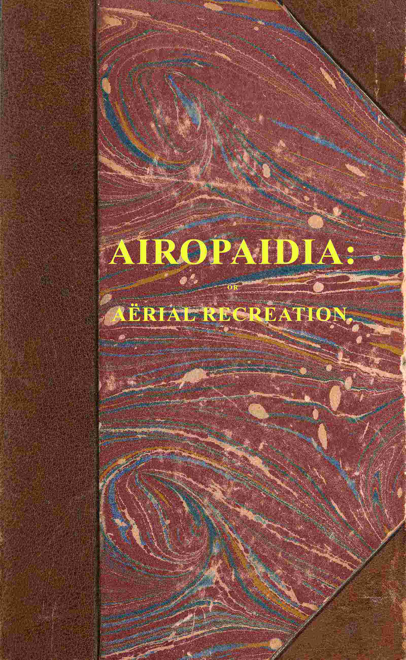 جلد کتاب Airopaidia
