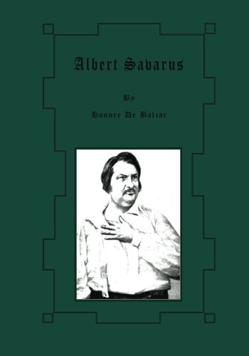 جلد کتاب Albert Savarus