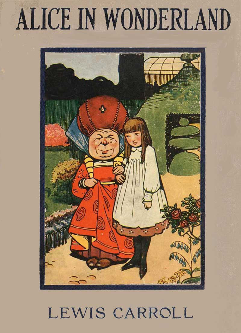 جلد کتاب Alice's Adventures in Wonderland