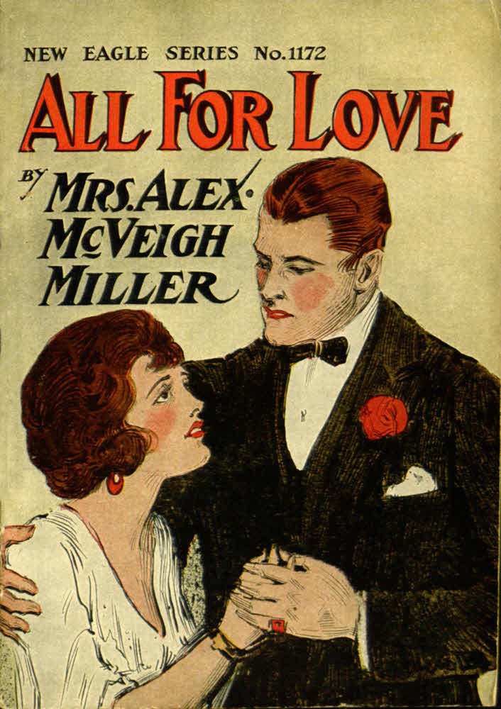 جلد کتاب All for Love; or, Her Heart's Sacrifice