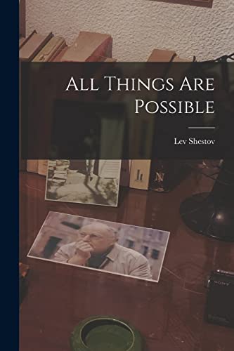جلد کتاب All Things are Possible