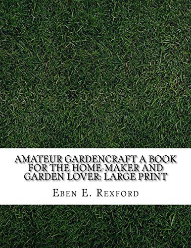 جلد کتاب Amateur Gardencraft