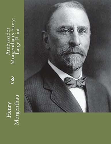 جلد کتاب Ambassador Morgenthau's Story